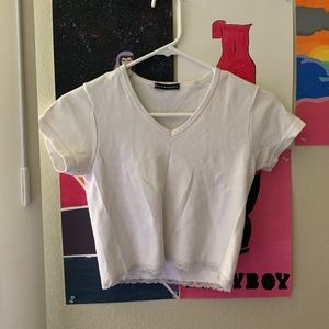 brandy melville lace top